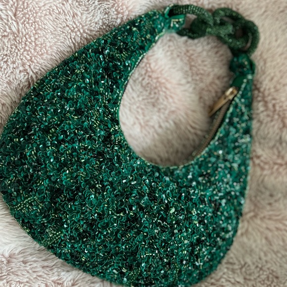 Zara Handbags - Zara beaded shoulder bag